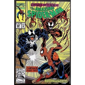 Amazing Spider-Man #362 2nd app. Carnage Part Two‎ Venom Marvel Comic Book